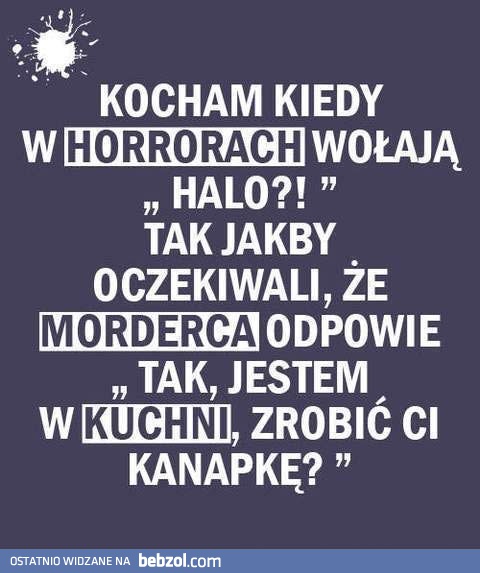 Komiczne horrory