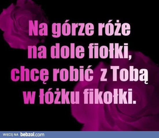 Wierszyk dla wybranki