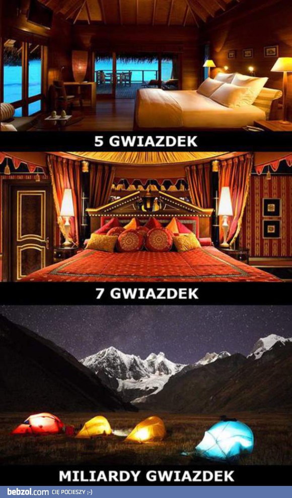 Hotel czy biwak?