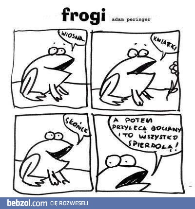 I radość z wiosny szlag trafił!