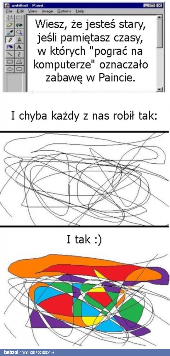 Zabawy z Paintem