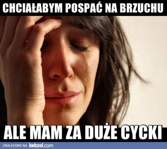 Problemy biuściatych kobiet