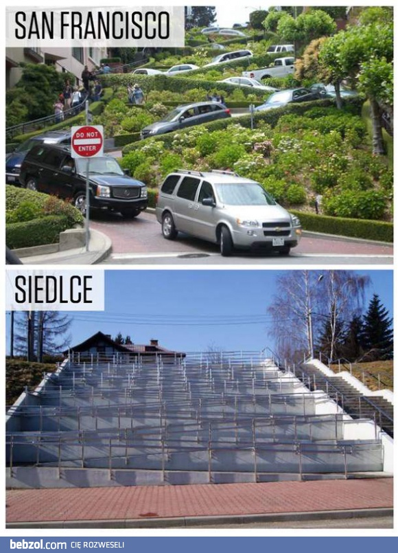 Siedlce jak San Francisco