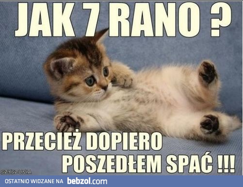 Jak to rano?