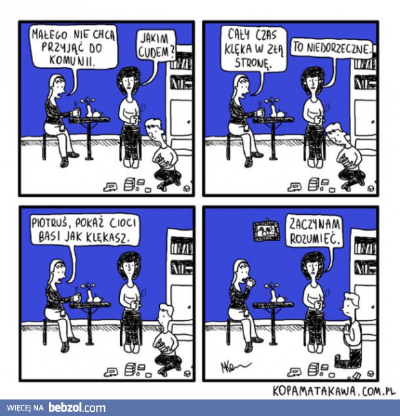 Nie pójdzie do komunii