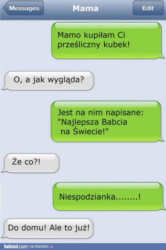 Jak przekazać mamie 