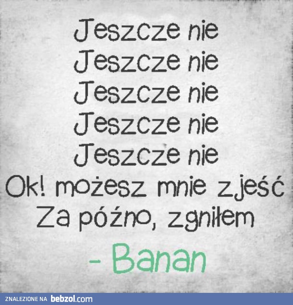 Banan i jego przydatność do spożycia
