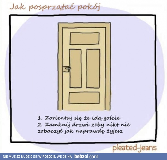 Jak posprzątać pokój