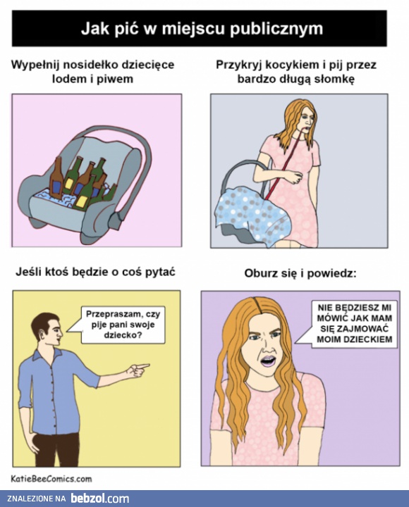 Jak pić w miejscu publicznym