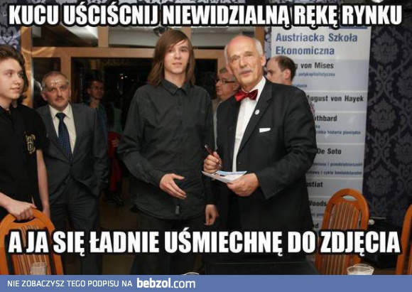 Korwin i niewidzialna ręka rynku