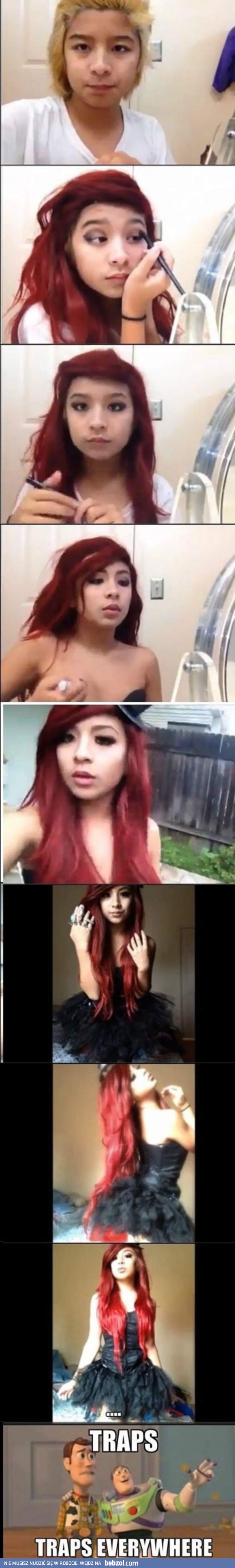 Makijażowa pułapka