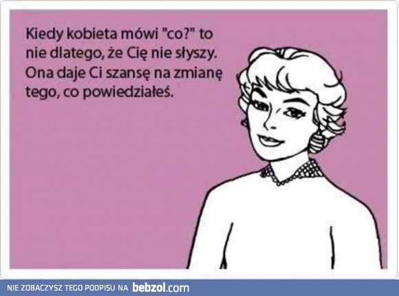 Kiedy kobieta mówi 