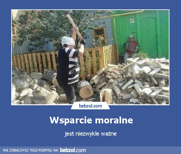 Wsparcie moralne