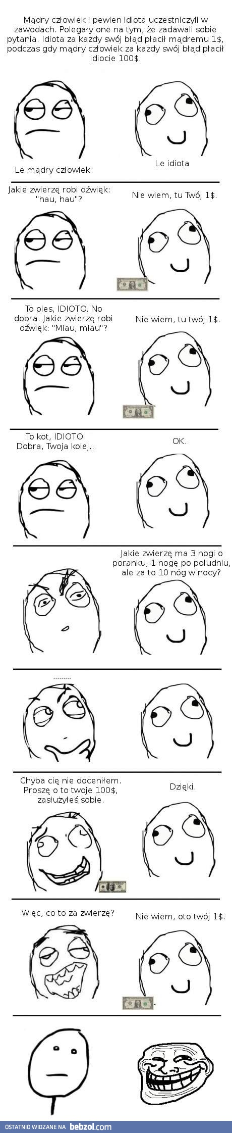 Mądry kontra idiota