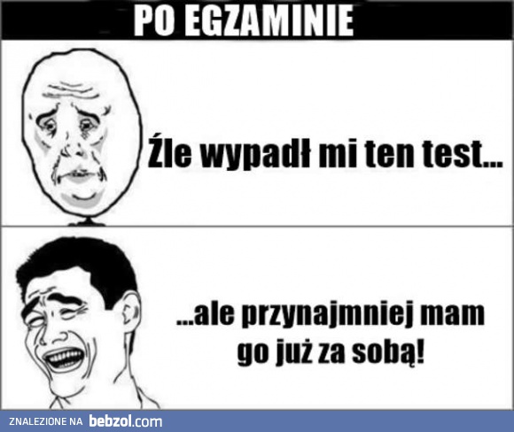 Po egzaminie