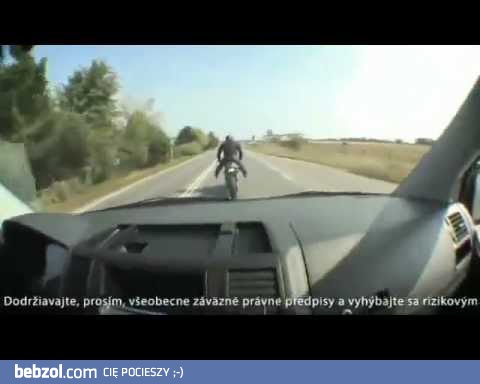 Jak wywinąć kawał motocykliście