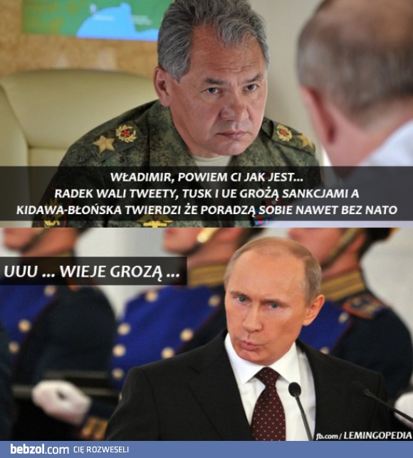 Wieje grozą