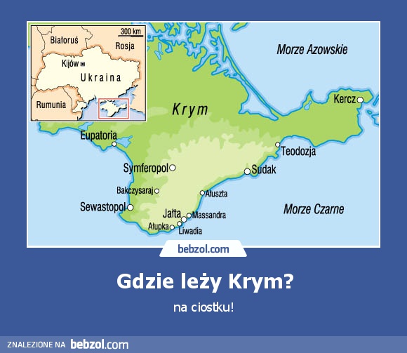 Gdzie leży Krym?