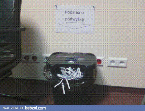 Dzień dobry szefie, ja z takim pytaniem...