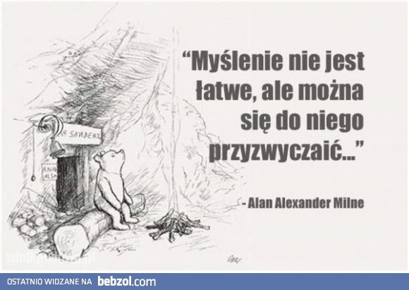 Myślenie nie jest łatwe