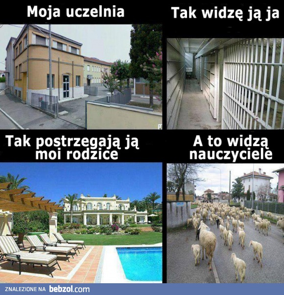 Punkt widzenia zależy od miejsca siedzenia