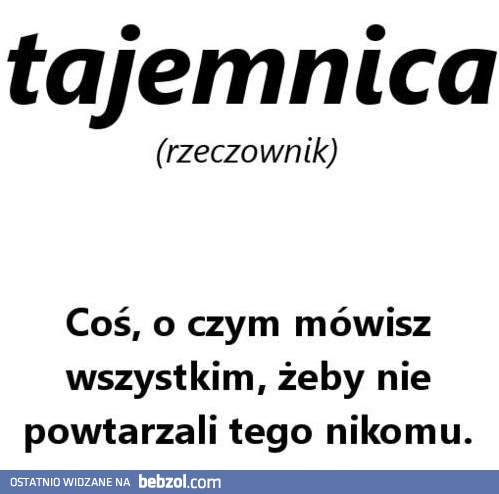 Tajemnica