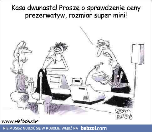 Dyskretny sprzedawca...