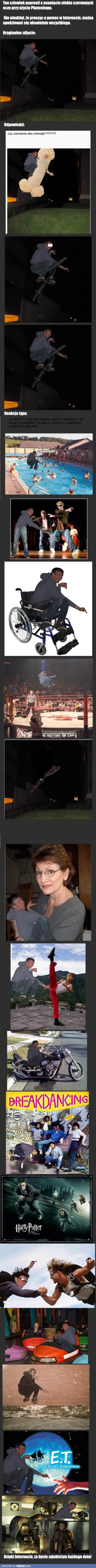 Nigdy nie proś ludzi z internetu o pomoc