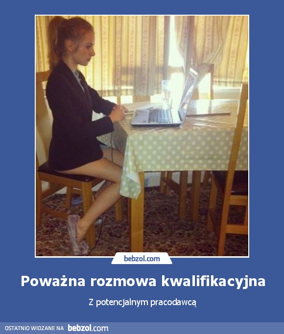 Poważna rozmowa kwalifikacyjna