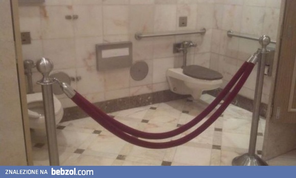 Toaleta dla VIP-ów