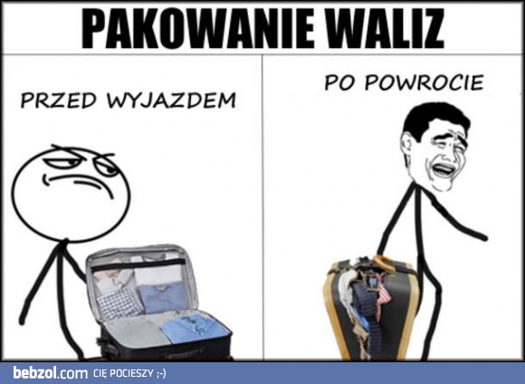 Pakowanie walizek