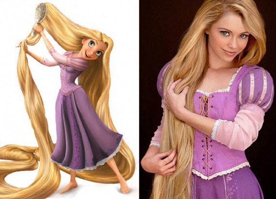 Księżniczki z bajek Disney'a ożyły! (14 zdjęć)