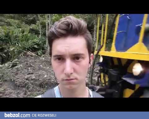 Maszynista nie lubi fotek z ręki