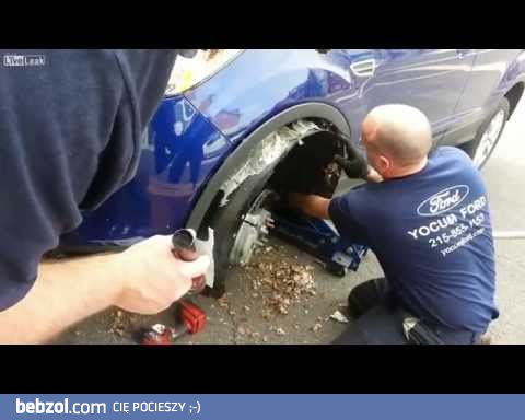 Coś piszczy w nadkolu