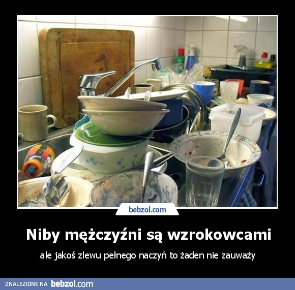 Niby mężczyźni są wzrokowcami