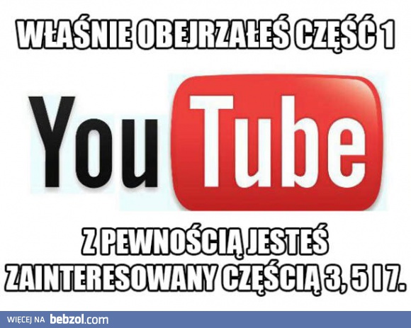 Podpowiedzi od YouTube'a