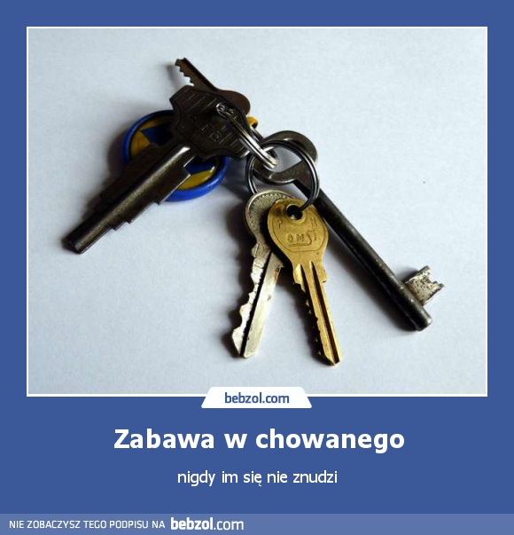 Zabawa w chowanego