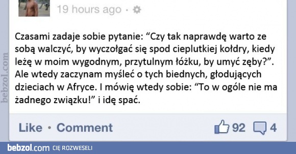 Poranne rozmyślania