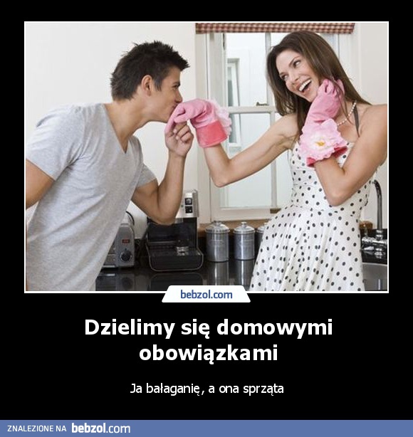 Dzielimy się domowymi obowiązkami