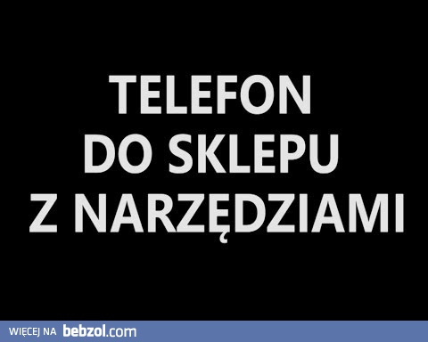 Troll w telefonie - sklep z narzędziami