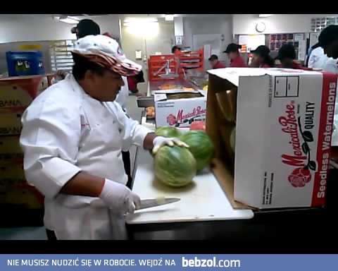 Jak obrać arbuza w 10 sekund?