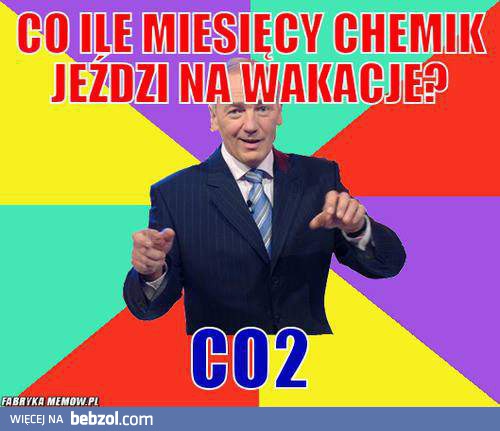 Wakacje chemika
