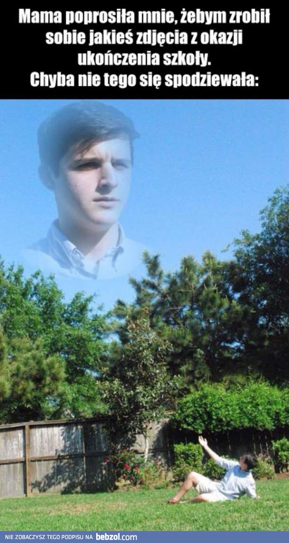 Zdjęcia z okazji ukończenia szkoły