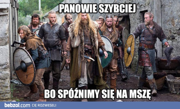 Wikingowie idą na mszę