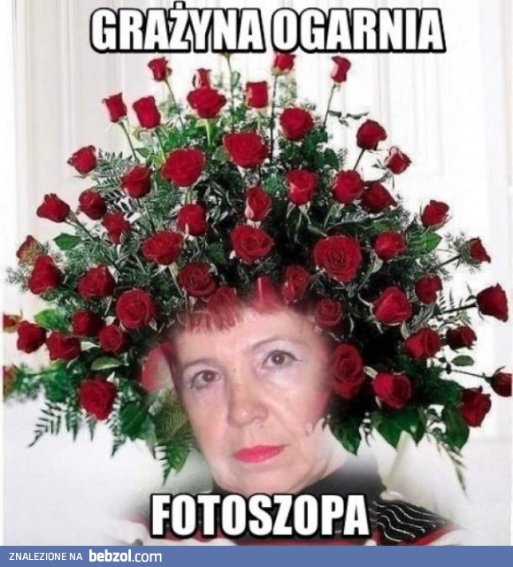 Grażyna i fotoszop