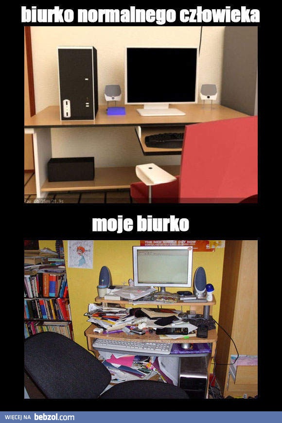 Moje biurko
