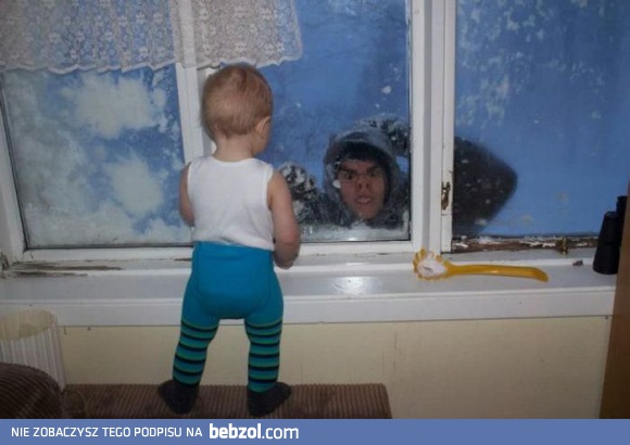 Patrzysz sobie przez okno, a tu...