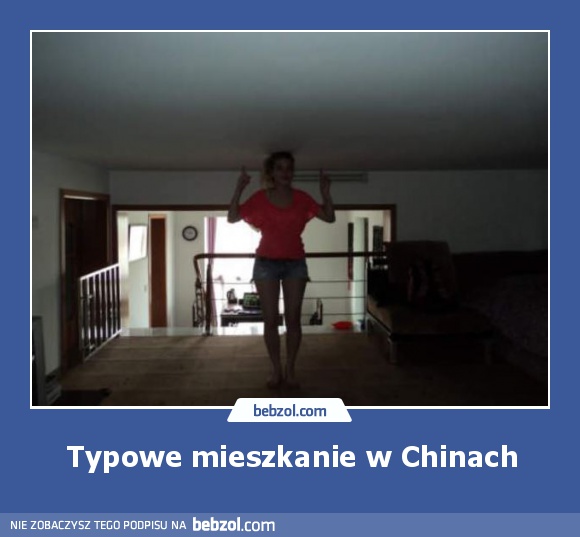 Typowe mieszkanie w Chinach