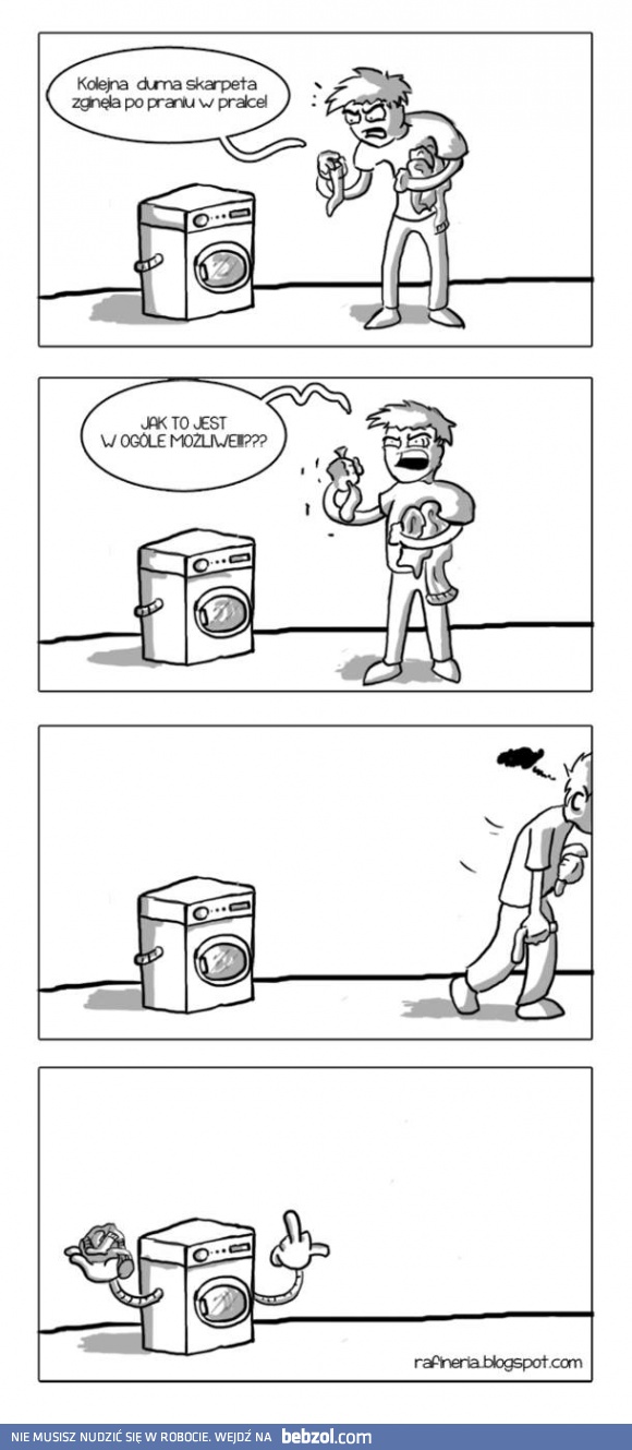 Znikające skarpetki