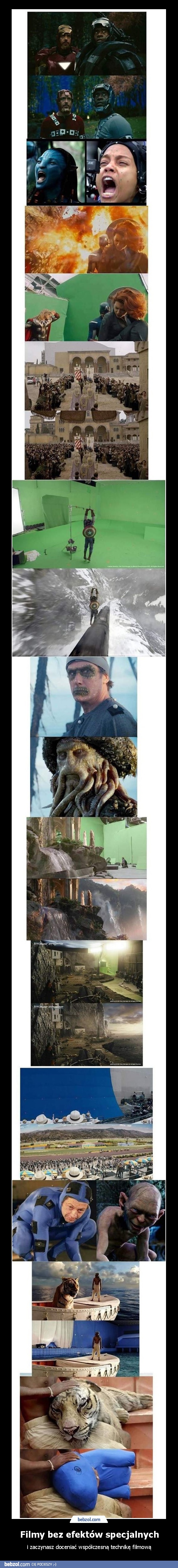 Filmy bez efektów specjalnych